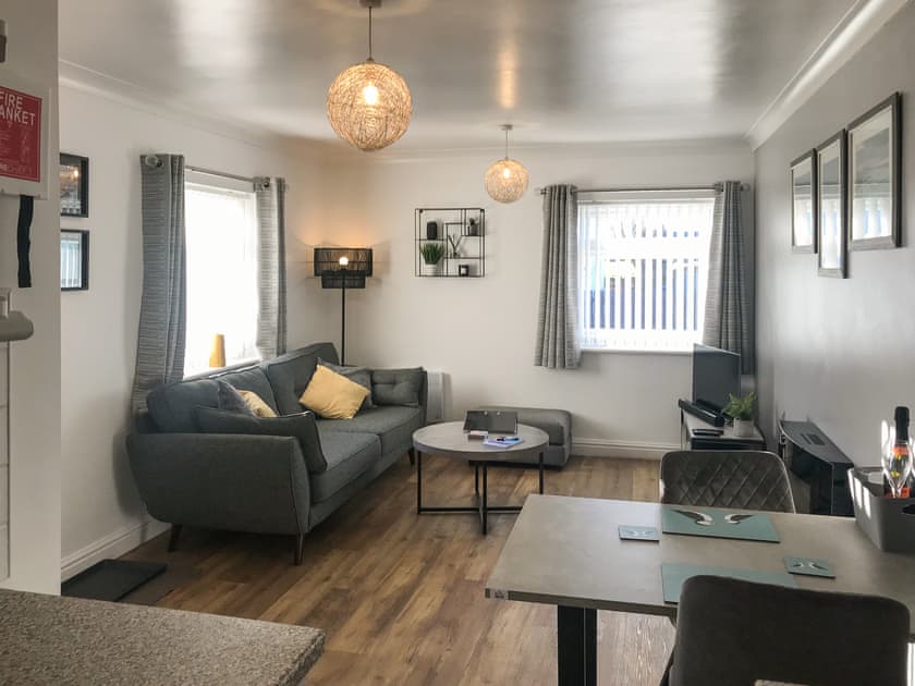 Open plan living space | Mapleleaf Cottage, Beadnell