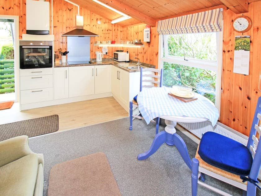 Open plan living space | Garden Chalet, Aberdesach