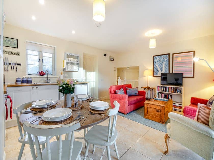 Open plan living space | Folly Cottage - Beachy Head Cottages, East Dean