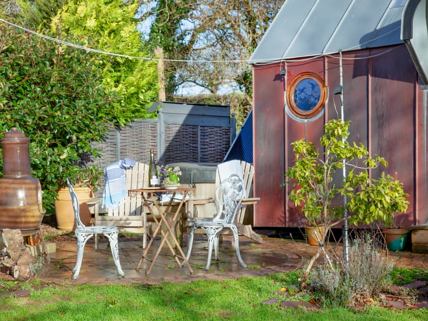 Outdoor area | The Observatory - Frieda And The Moon, Tresawson, near Looe