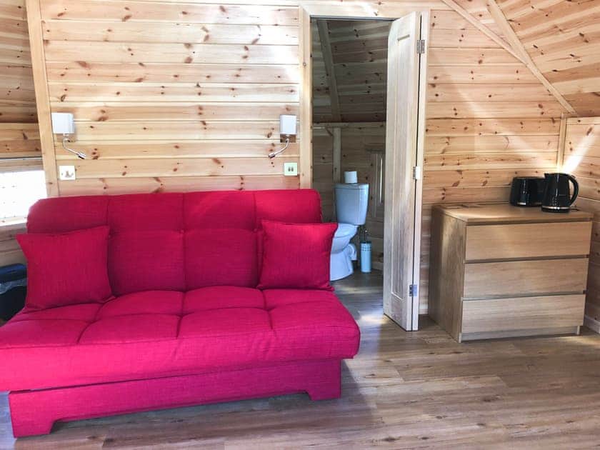 Living area | Callart Lodge - Leven View, Onich, near Fort William