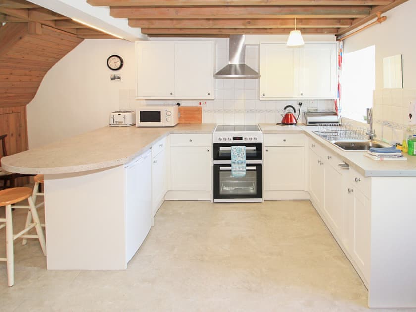 Kitchen area | Old Byre Cottage, Llanbedr, near Harlech