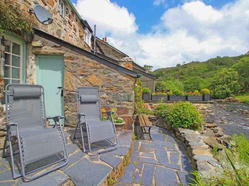 Outdoor area | Riverside Cottage Beddgelert, Beddgelert