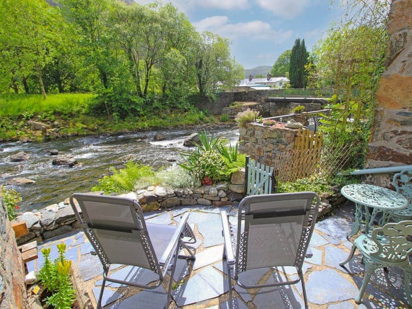Outdoor area | Riverside Cottage Beddgelert, Beddgelert