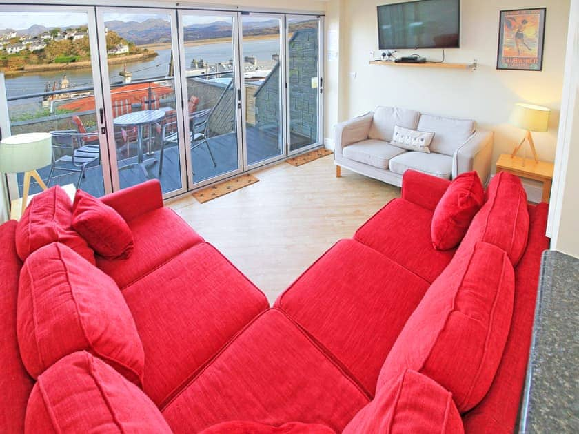 Living room | The Quarterdeck, Borth Y Guest, Near Porthmadog