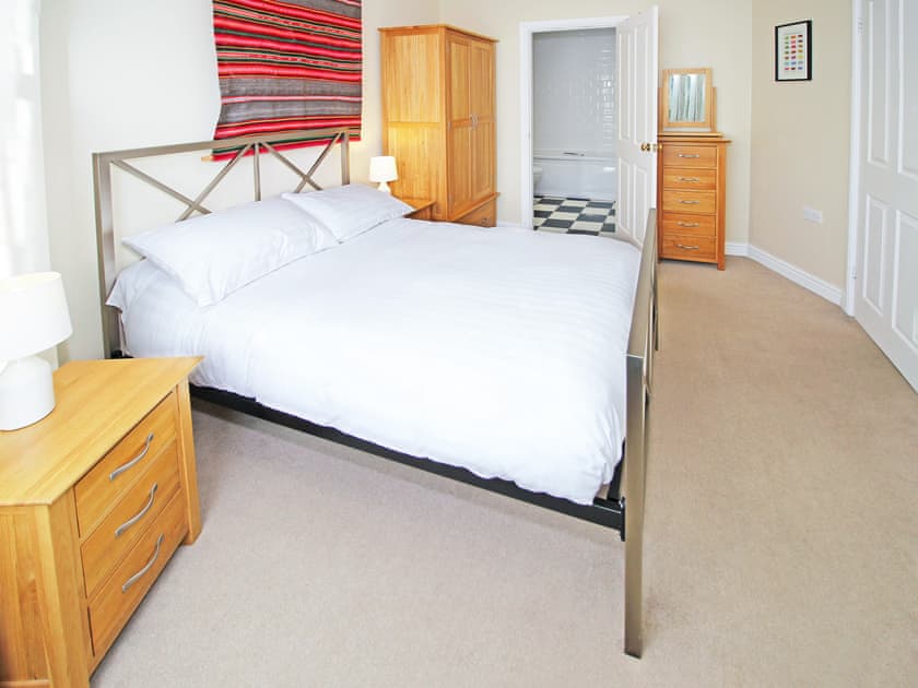 Double bedroom | The Quarterdeck, Borth Y Guest, Near Porthmadog