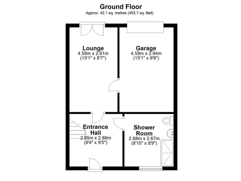 Floor plan | Bakers Yard, Wells-next-the-Sea