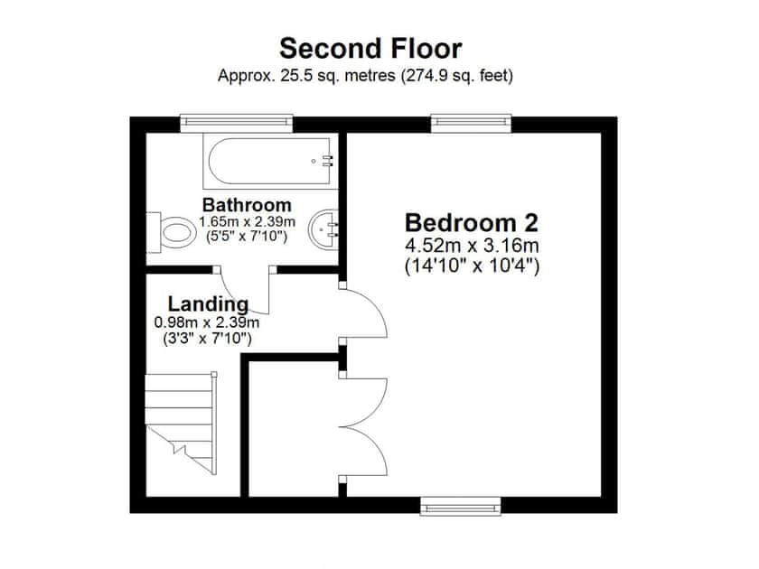 Floor plan | Bakers Yard, Wells-next-the-Sea