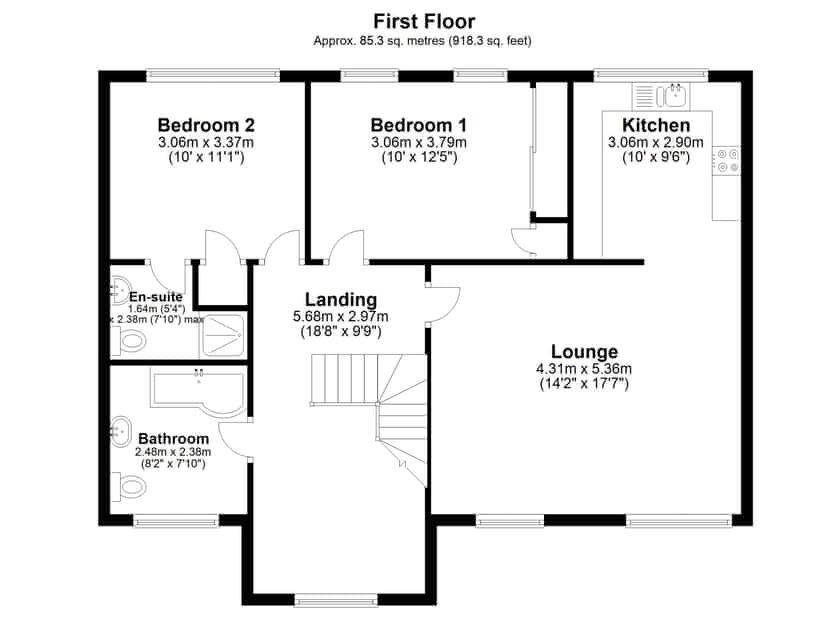 Floor plan | Burnham B - Burnham, Blakeney