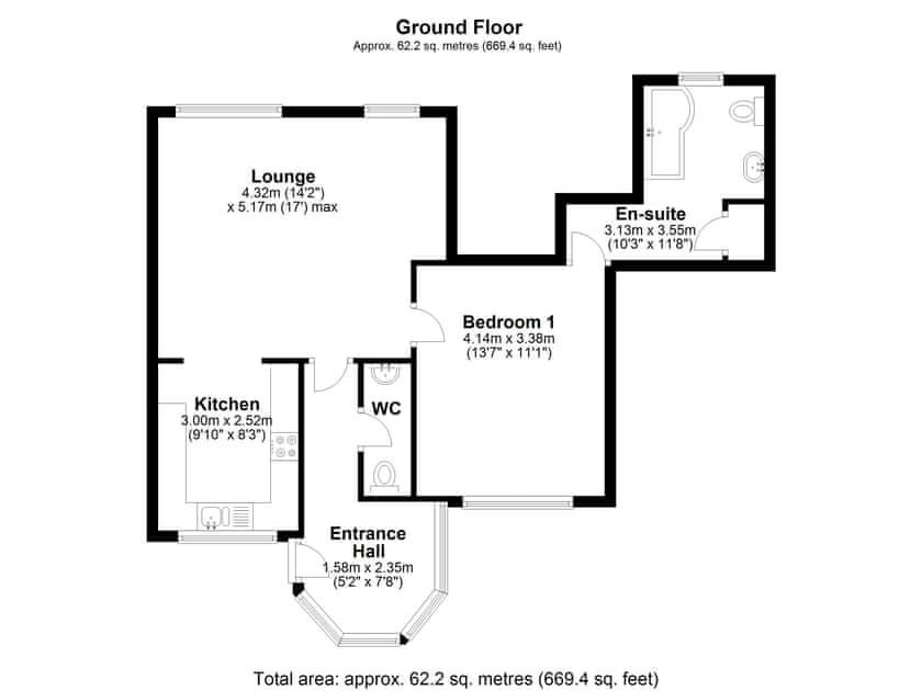 Floor plan | Burnham A - Burnham, Blakeney