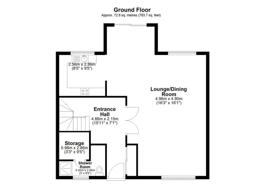 Floor plan | The Kelling, Blakeney