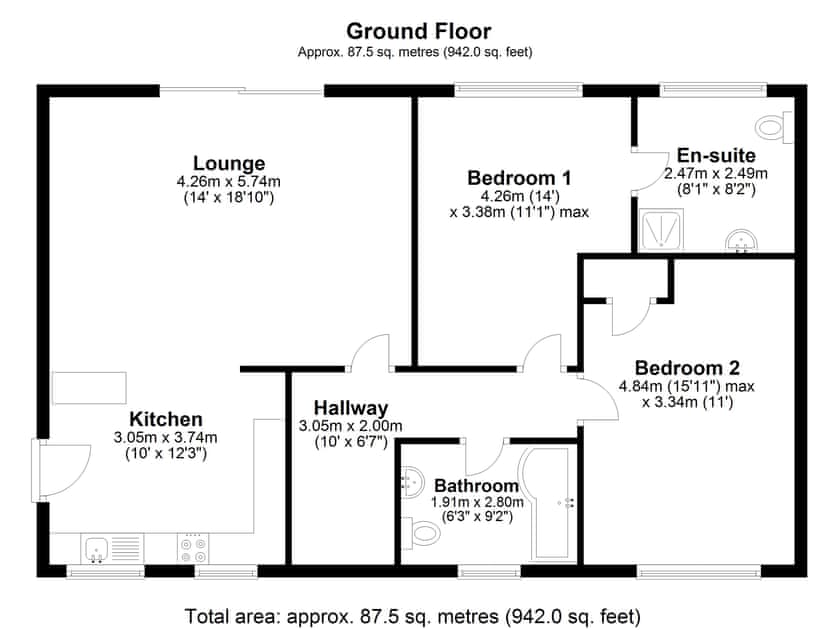 Floor plan | The Brancaster, Blakeney