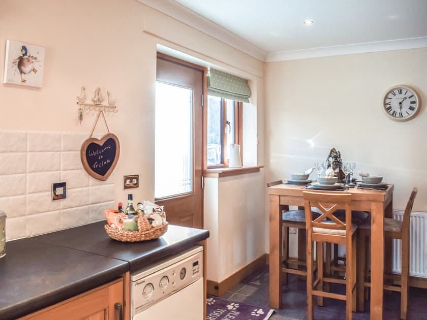 Kitchen/diner | Trelaw - Farmhouse Holidays, Cumnock