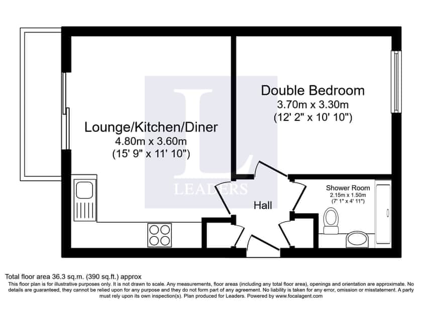 Floor plan | Seafront, Cowes