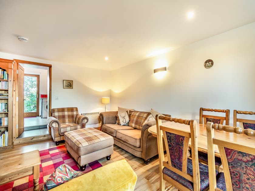 Living room/dining room | Beudy Bach - Ffrwdwenith Isaf Farm and Cottages, Felinwynt