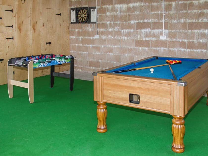 Games room | Ashgrove - Seascape Cottages, Southerness, near Dumfries