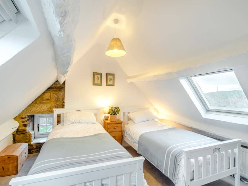 Twin bedroom | The Anchorage, Kettleness, near Whitby