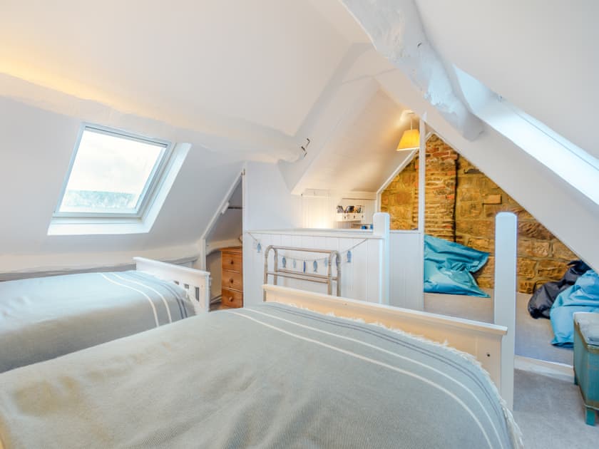 Twin bedroom | The Anchorage, Kettleness, near Whitby