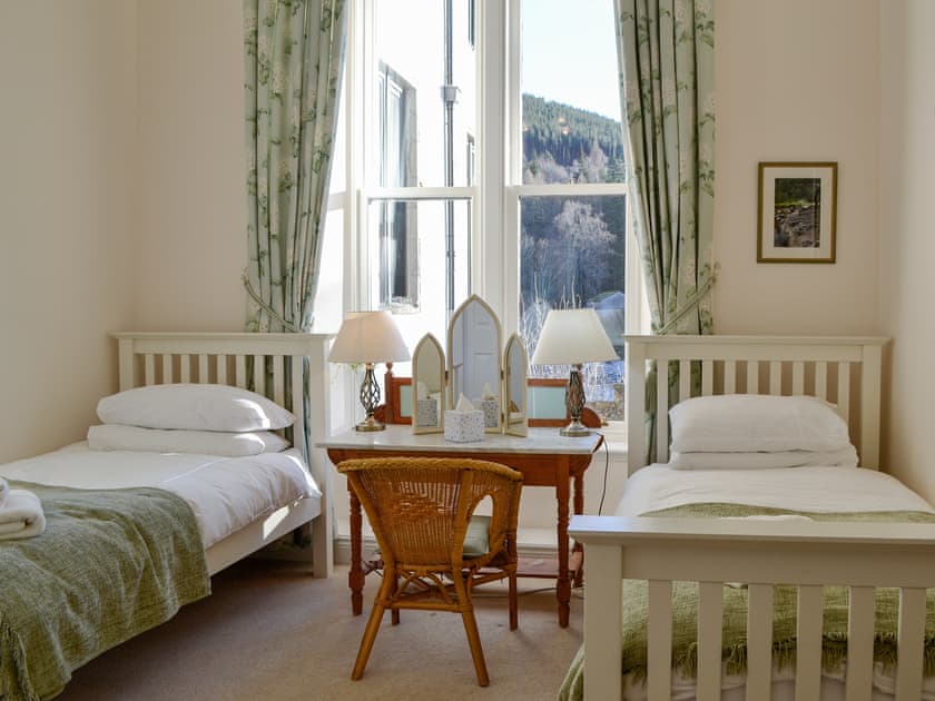 Twin bedroom | The Monaltrie, Ballater