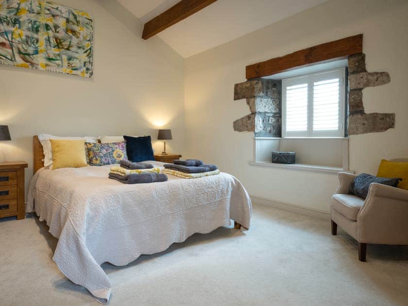 Double bedroom | The Old Stables - Millhouse Cottages, Keasden, near Clapham