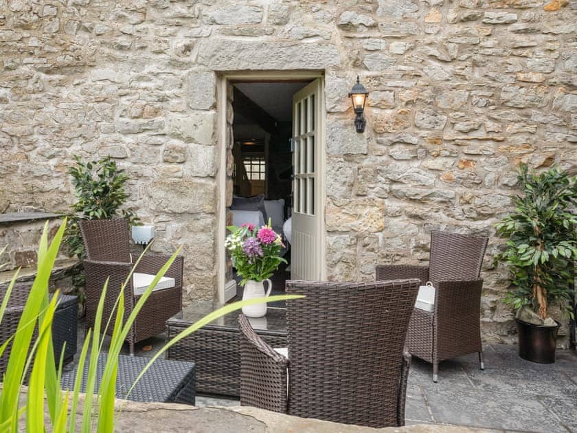 Outdoor area | The Old Stables - Millhouse Cottages, Keasden, near Clapham