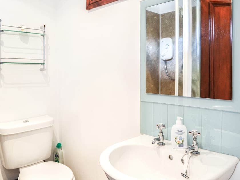 En-suite | Ochiltree Cottage - Waterside, Newton Stewart