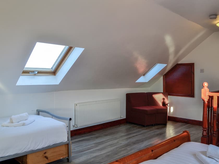 Family bedroom | Merrick Cottage - Waterside, Newton Stewart