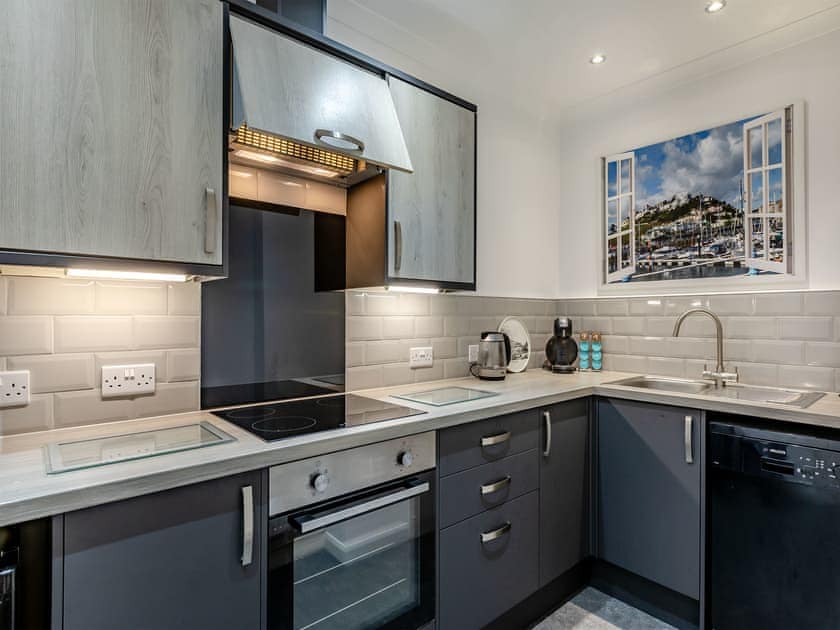 Kitchen | Ockendon House Apartment A, Torquay