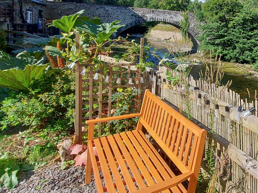 Outdoor area | Riverside Cottage, Keswick