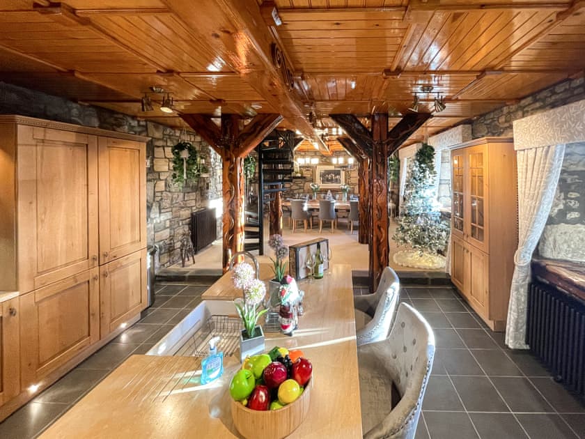 Kitchen/diner | Tennox Stables - Tennox Farm, Kilbirnie