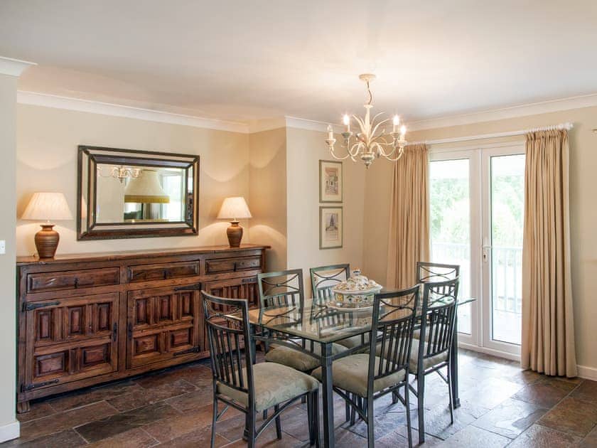 Dining Area | The Lodge - Marshwood Manor Cottages, Bettiscombe, near Lyme Regis