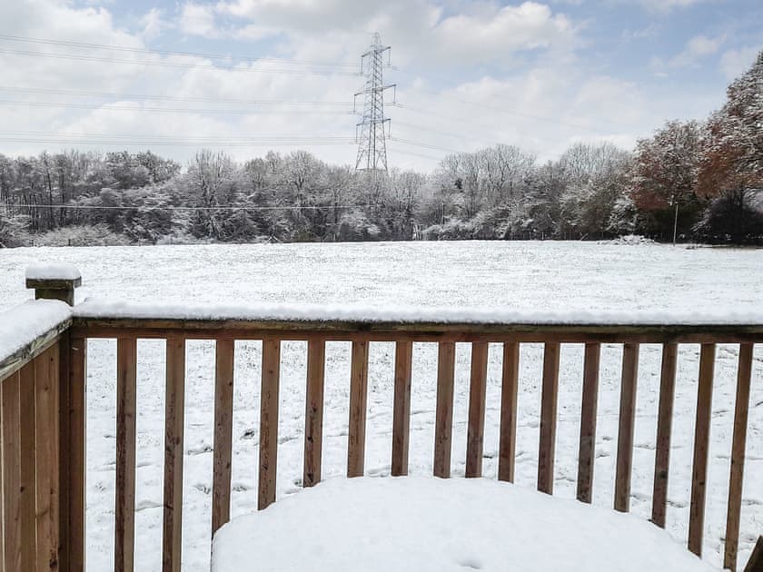 Setting | The Shepherd’s Hut at Calvesfield Shaw - Chilsham Farm Nurseries, Herstmonceux, near Hailsham