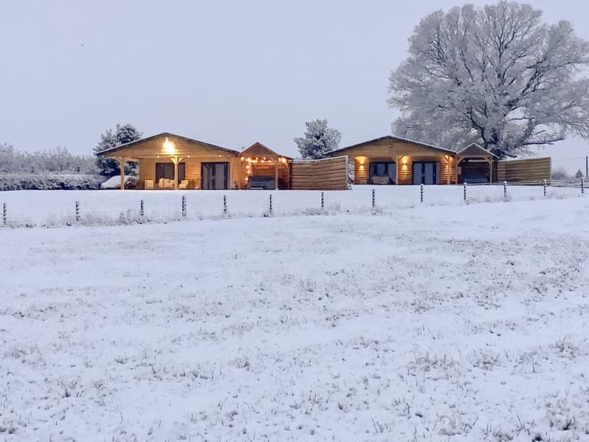 Exterior | Bramley Lodge - Upper Holme Lodges, Lyonshall, near Kington