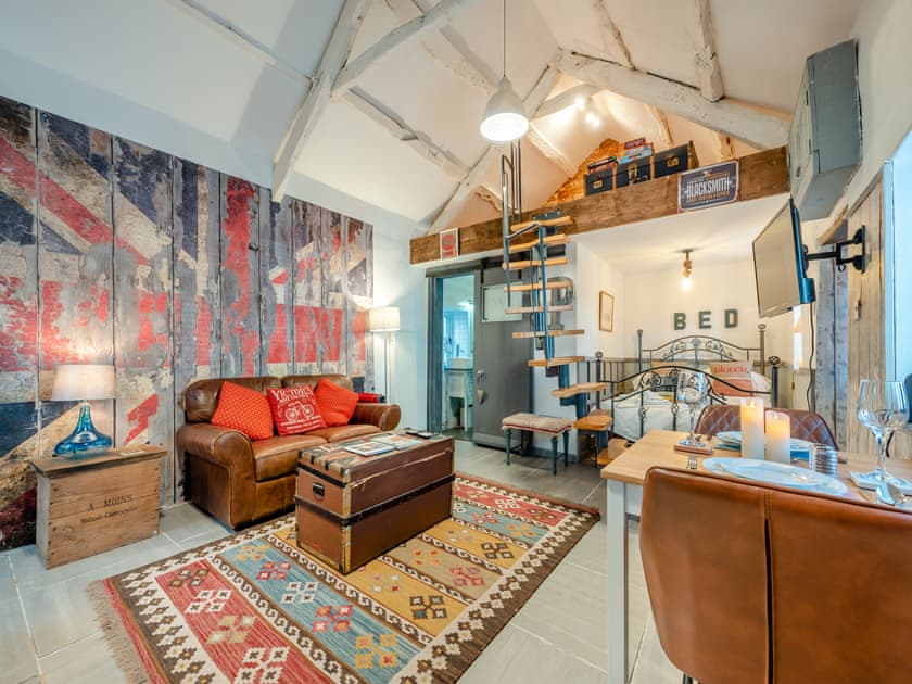 Open plan living space | Tegfan, Ffos-y-ffin, near Aberaeron