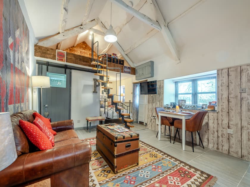 Open plan living space | Tegfan, Ffos-y-ffin, near Aberaeron