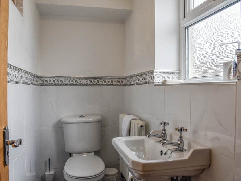 Groundfloor toilet | Rose Cottage, Trecynon, near Aberdare