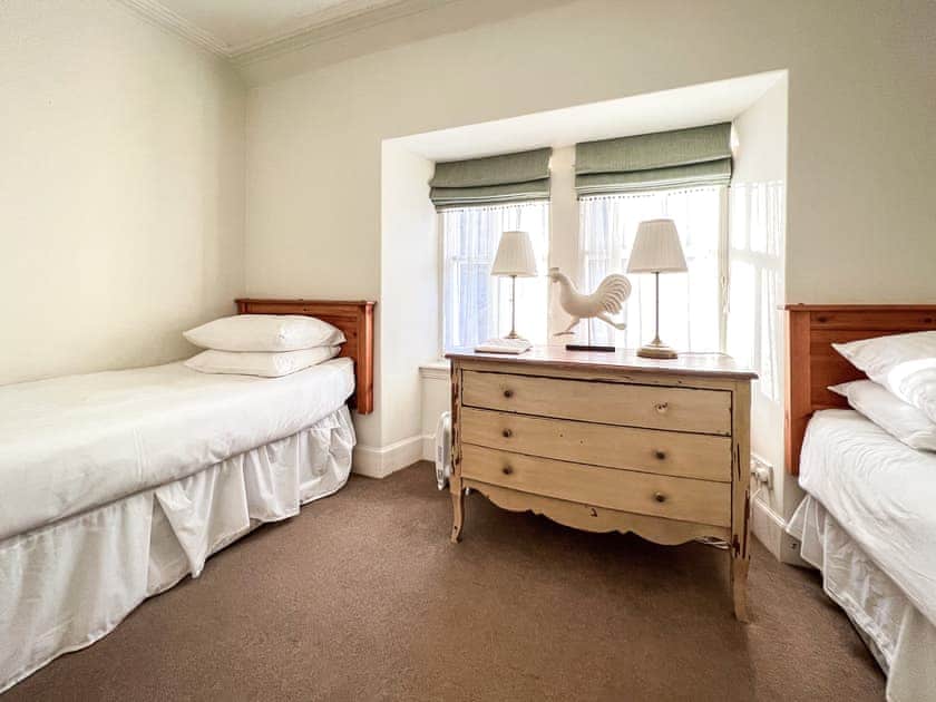 Twin bedroom | St Anne’s Cottage, Crail