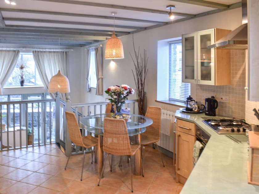 Kitchen/diner | Millstream - Alston Art Apartments , Alston