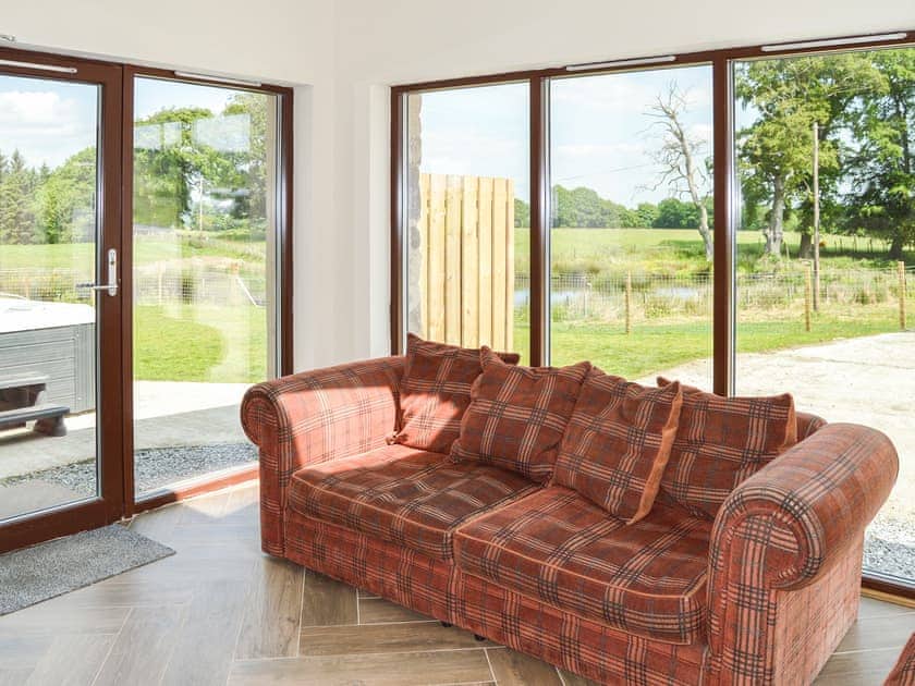 Living room | The Farmhouse - Williamscraig Holiday Cottages, Linlithgow