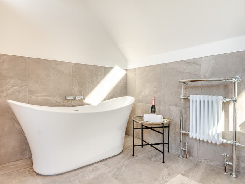 Double bedroom | The Milling Shed - Little Corkhill Farm Holidays, Newark