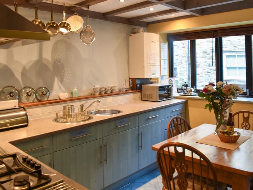 Kitchen/diner | Naworth - Alston Art Apartments , Alston