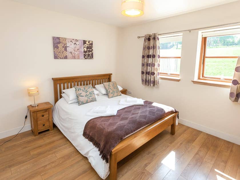 Double bedroom | Beech Cottage - Williamscraig Holiday Cottages, Linlithgow
