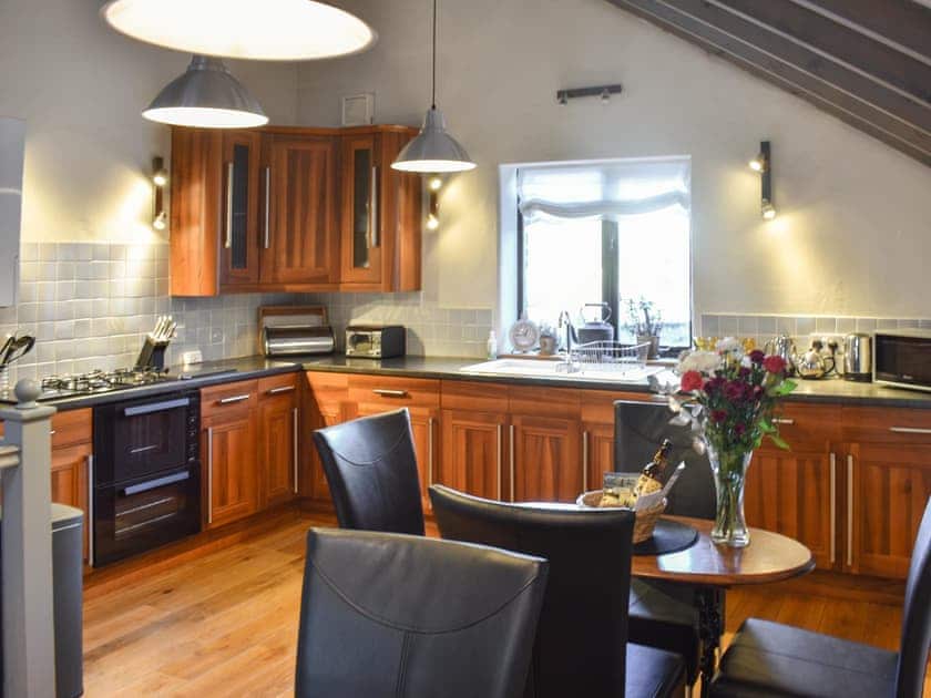 Kitchen area | Sowerberry - Alston Art Apartments , Alston
