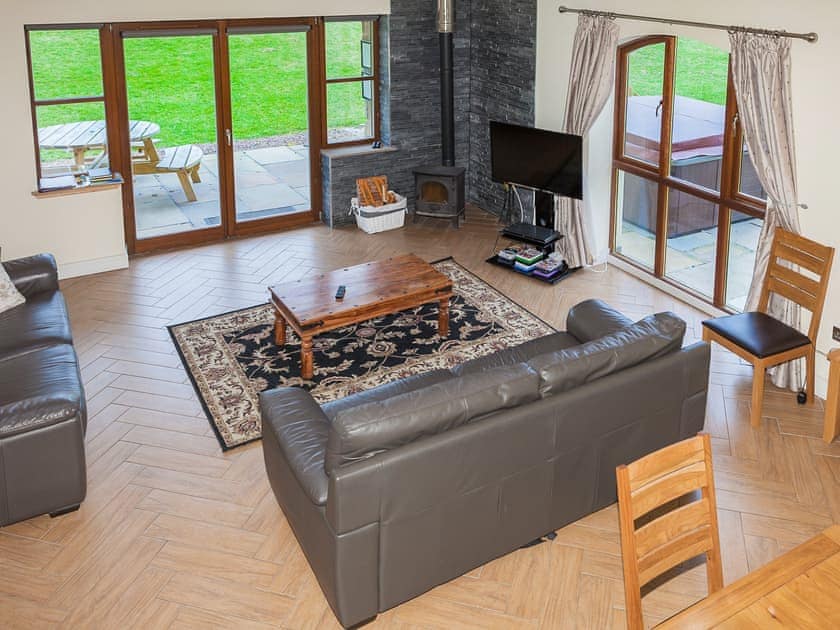 Open plan living space | Laurel Cottage - Williamscraig Holiday Cottages, Linlithgow
