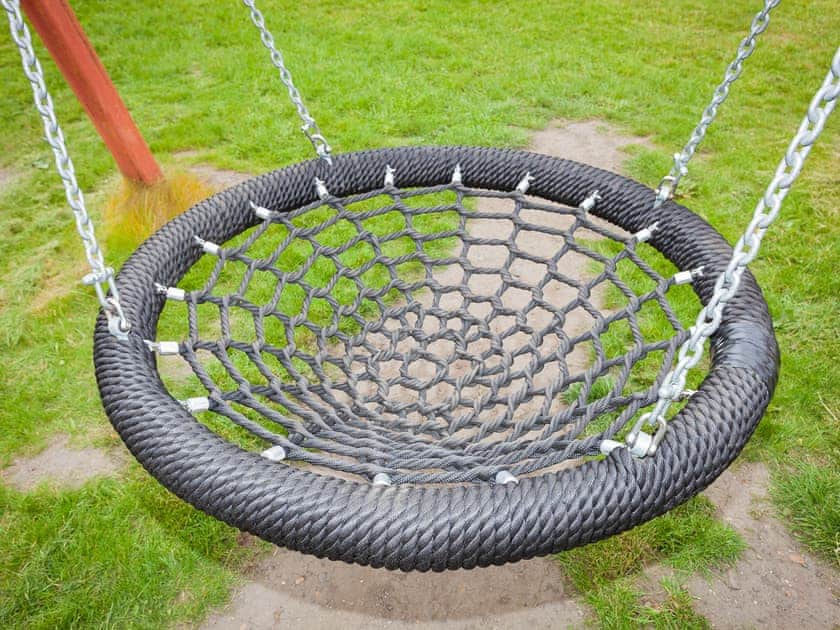 Children’s play area | Laurel Cottage - Williamscraig Holiday Cottages, Linlithgow