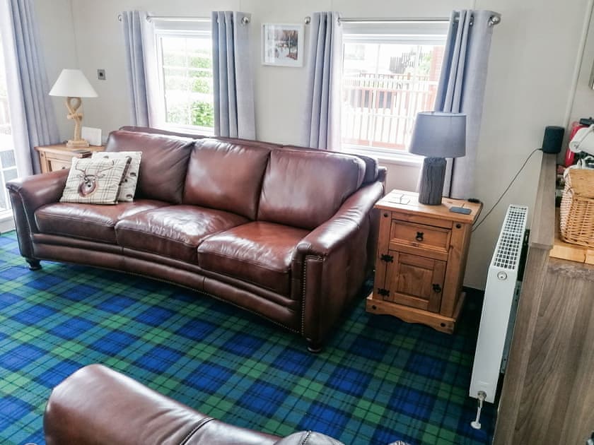 Living area | Salmon Leap Lodge, Dollar, near Stirling