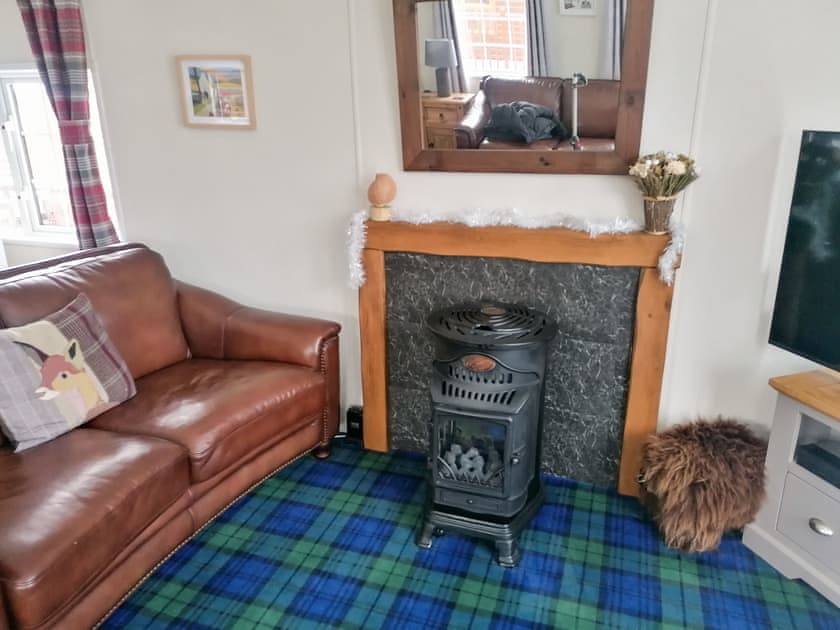 Living area | Salmon Leap Lodge, Dollar, near Stirling