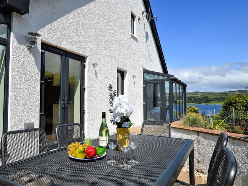 Balcony | The Neuk, Kames, near Tighnabruaich