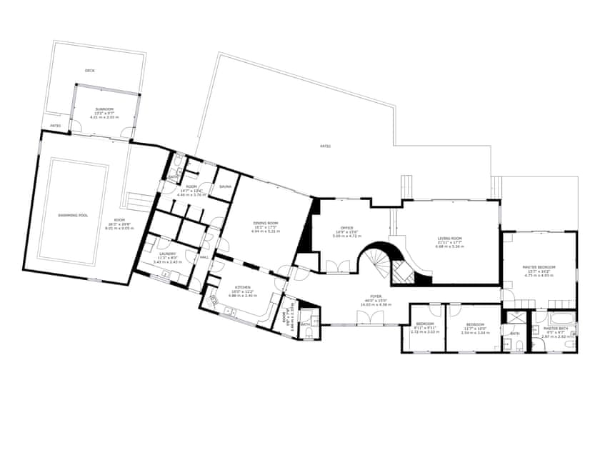 Floor plan | Y Dorlan, Llangoedmor near Cardigan