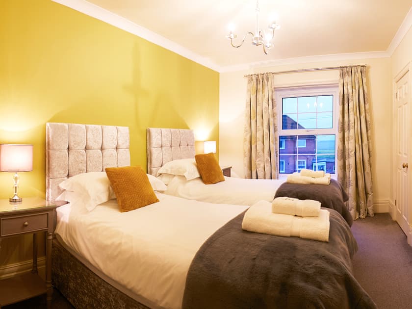 Twin bedroom | The Hind House, Cottam, near Driffield